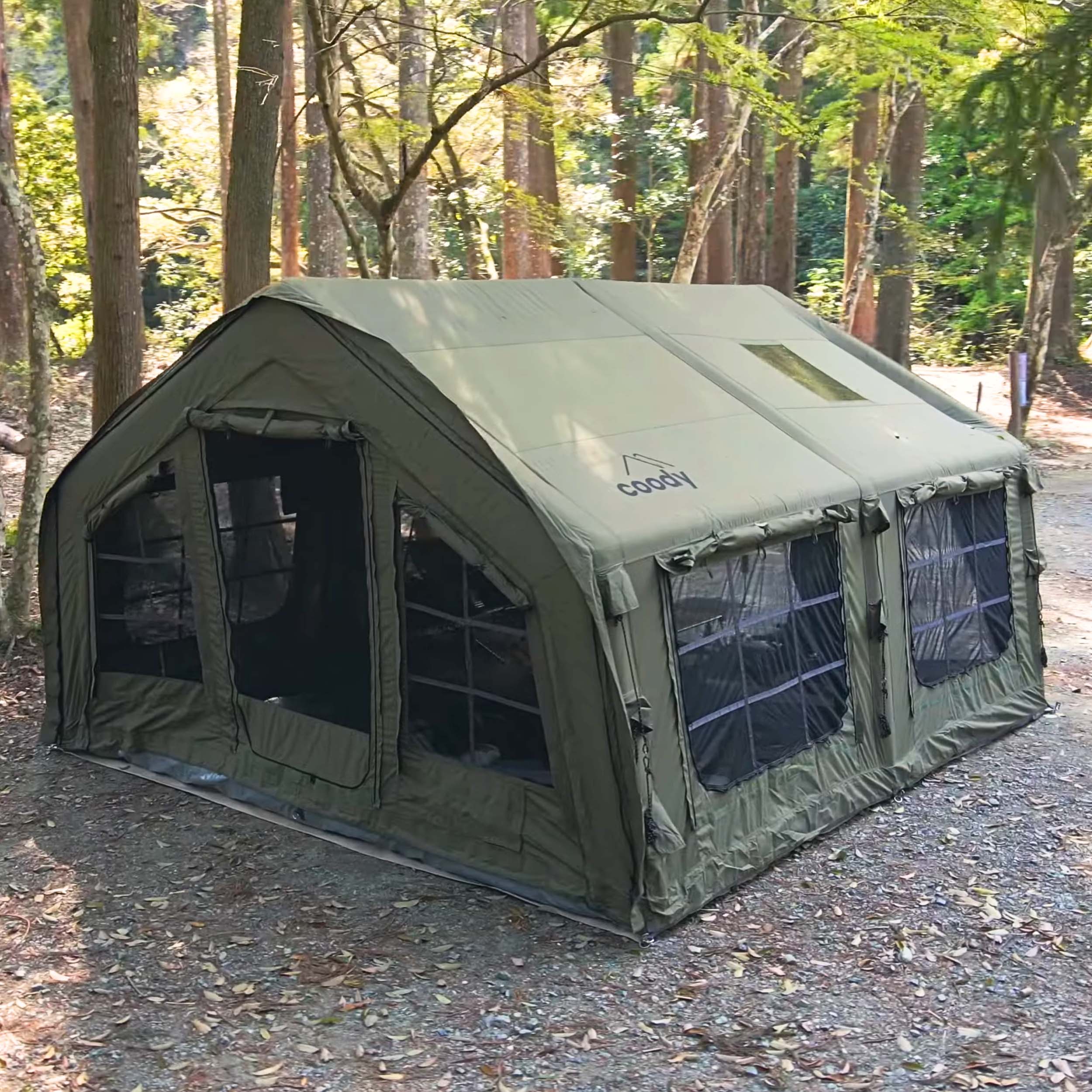Coody RBM Koala 5 Forest Green Tent | Inflatable Tent – RBM Outdoors