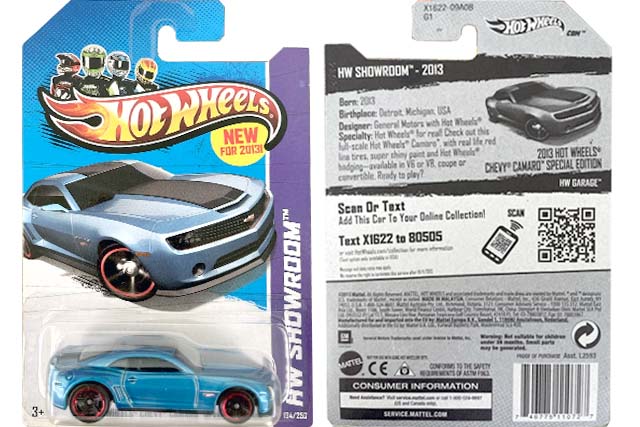 2013 HOT WHEELS CHEVY CAMARO SPECIAL EDITIONのレビュー！初の1:1