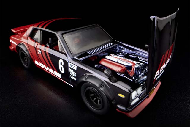 RLC限定のアドバンハコスカ（1972 SKYLINE H/T 2000GT-R)が出る