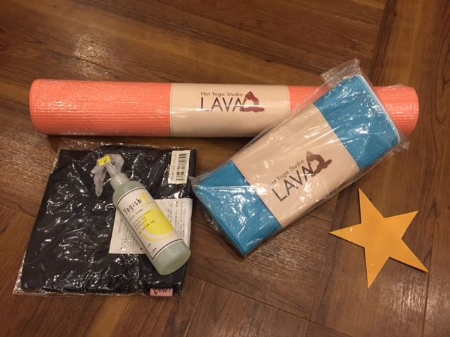 LAVA スターターセット ヨガ 6点セット ホットヨガLAVAのスターター