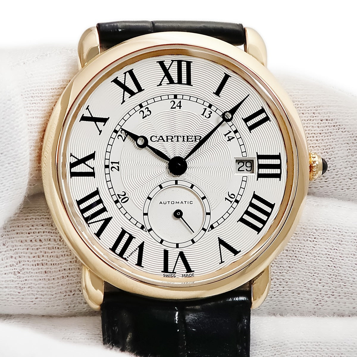 カルティエ Cartier ロンド ルイ カルティエ W6801005 自動巻き メンズ