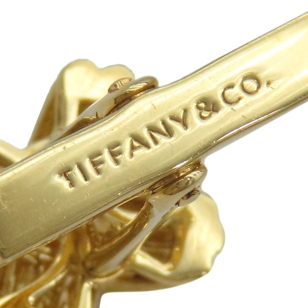 ティファニー Tiffany & Co イエローゴールド カフス T&Co. Au750 18K