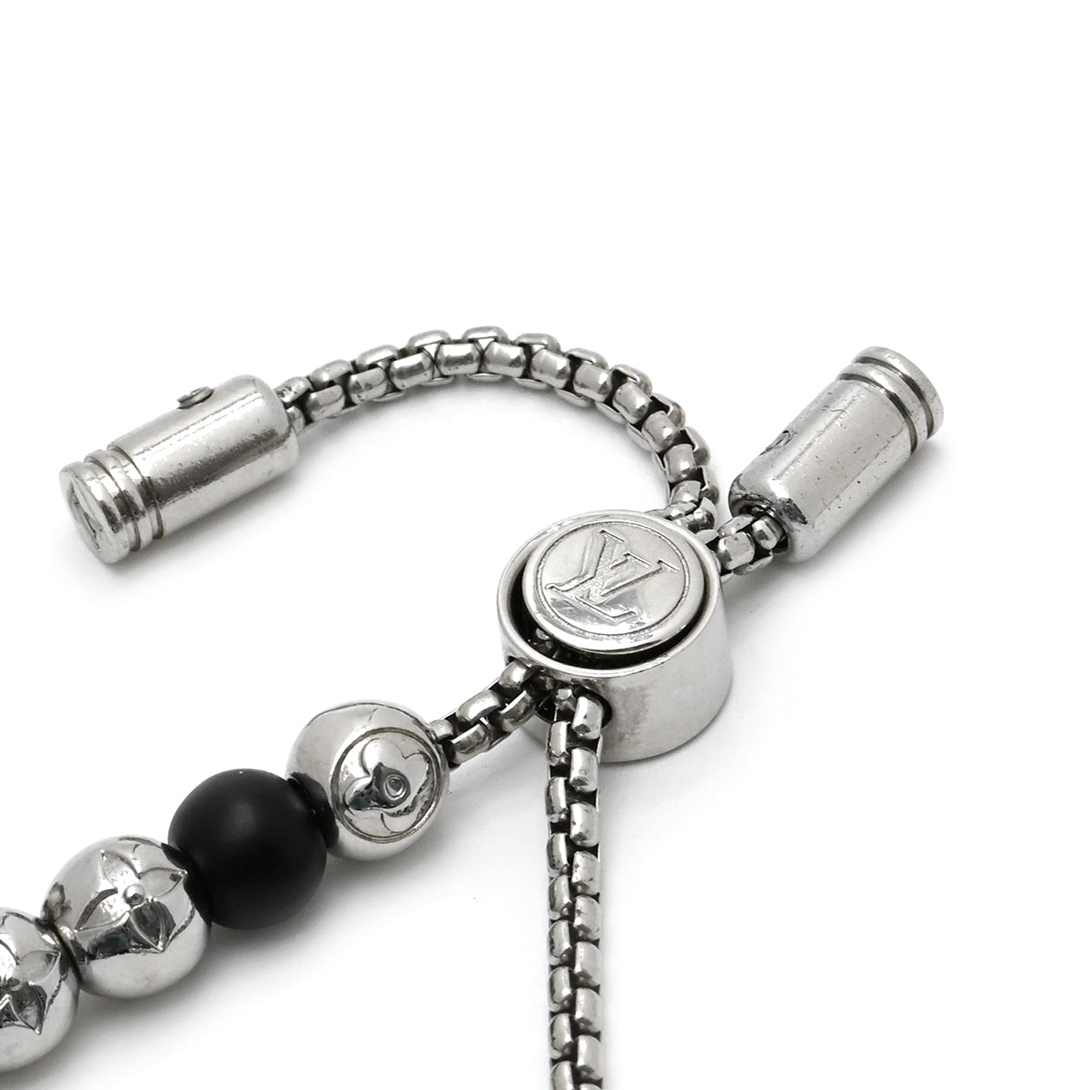 ルイヴィトン LOUIS VUITTON ブレスレット・モノグラム ビーズ M00512