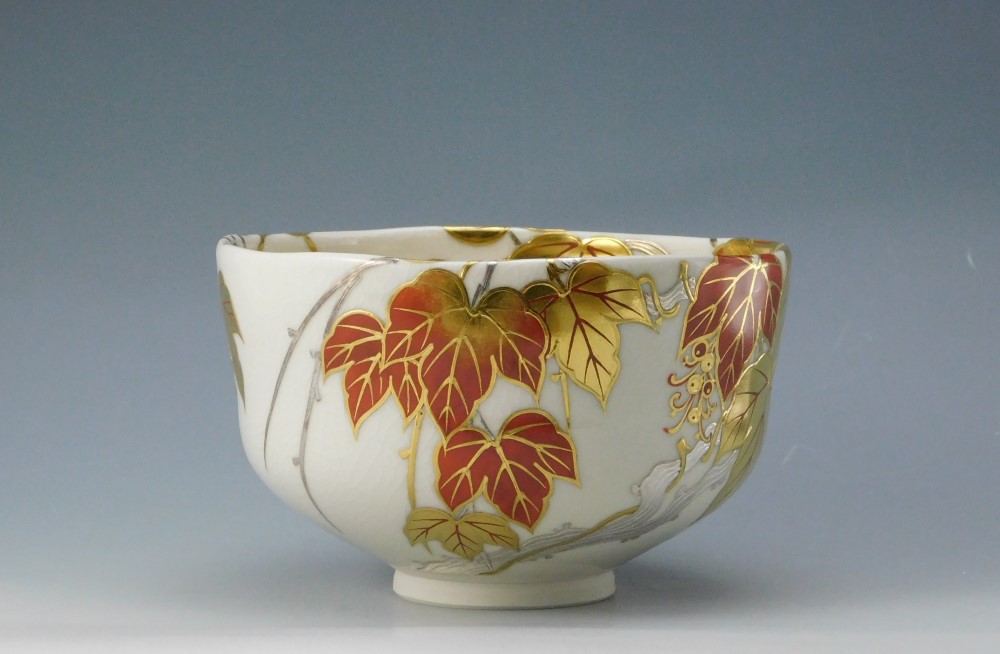 骨董 蓋茶碗 茶碗 陶器 色絵 煮物椀 向付 アンティーク 5つ〜 骨董 蓋