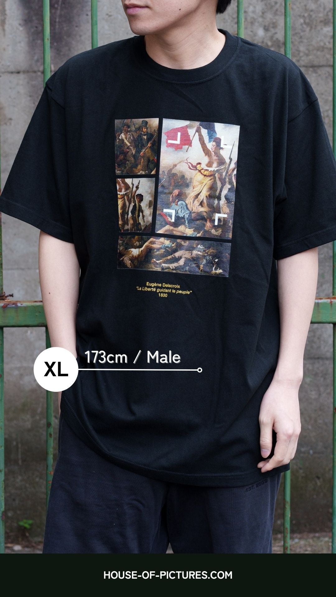 葛飾北斎-神奈川沖浪裏 / 半袖クルーネックTシャツ – HOUSE OF PICTURES