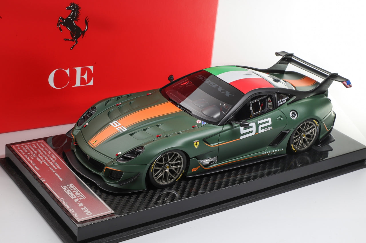 レア美品】1/18 マテル エリート フェラーリ 599XX EVO Ferrari-599XX
