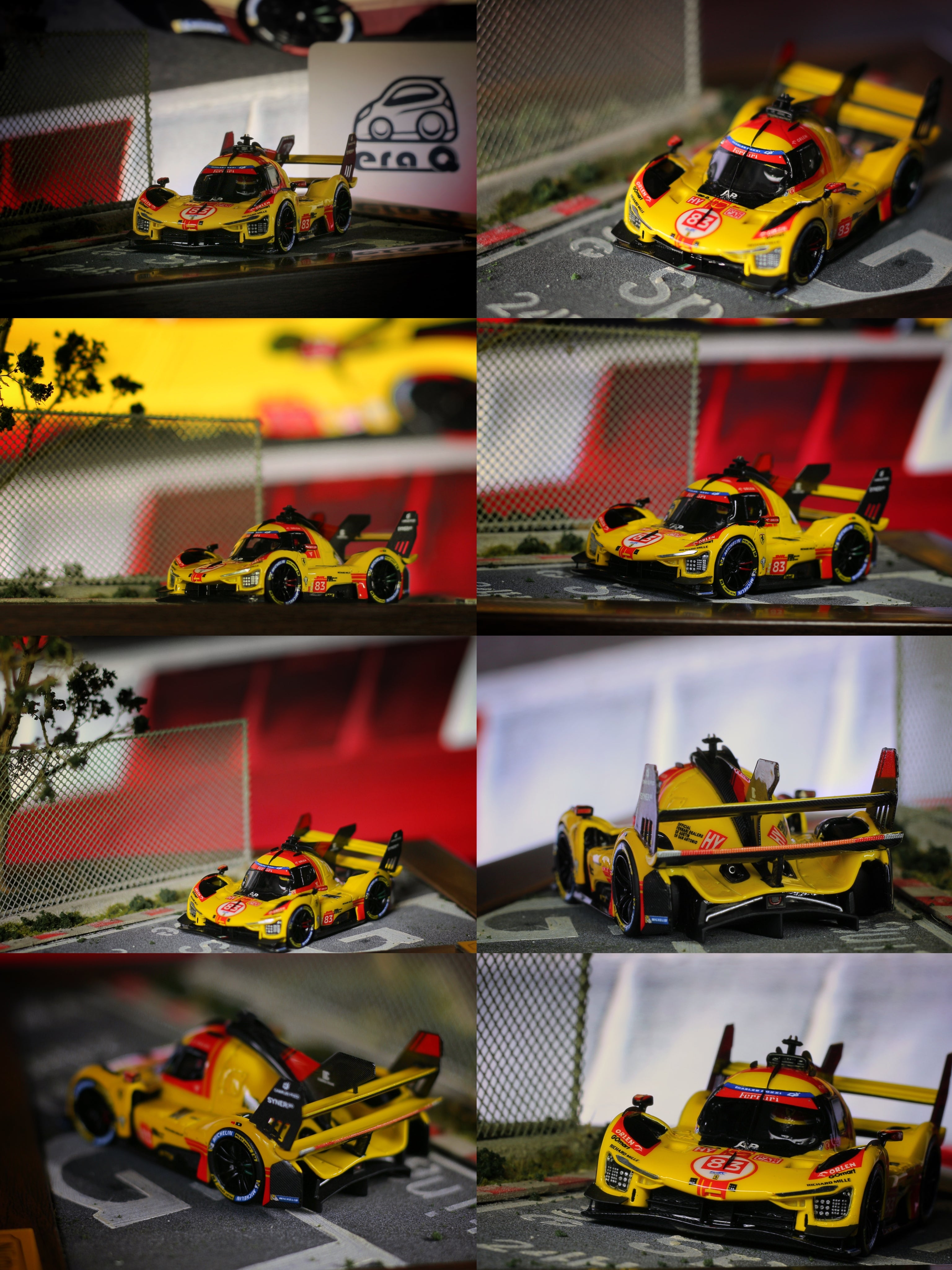 Era Q x Daoyu 1:64 Ferrari 499P No.83 Yellow – Horizon Diecast