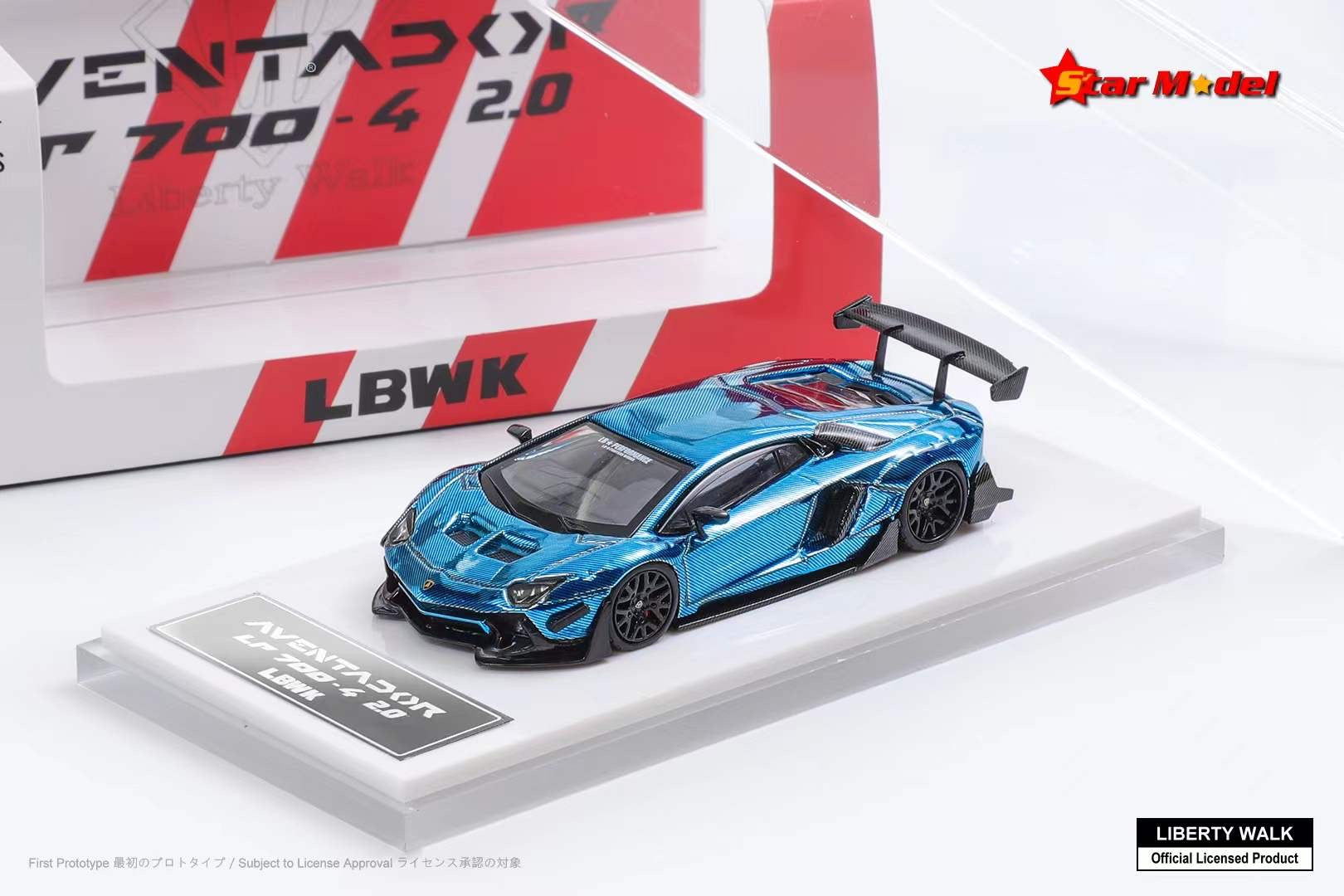 Star Model 1:64 Liberty Walk Lamborghini Aventador LP700-4 (2