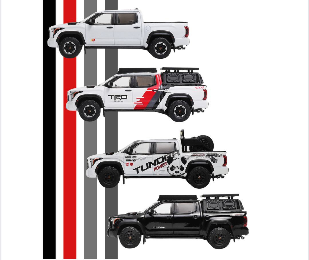 GCD 1:64 Toyota Tundra (4 Versions) – Horizon Diecast