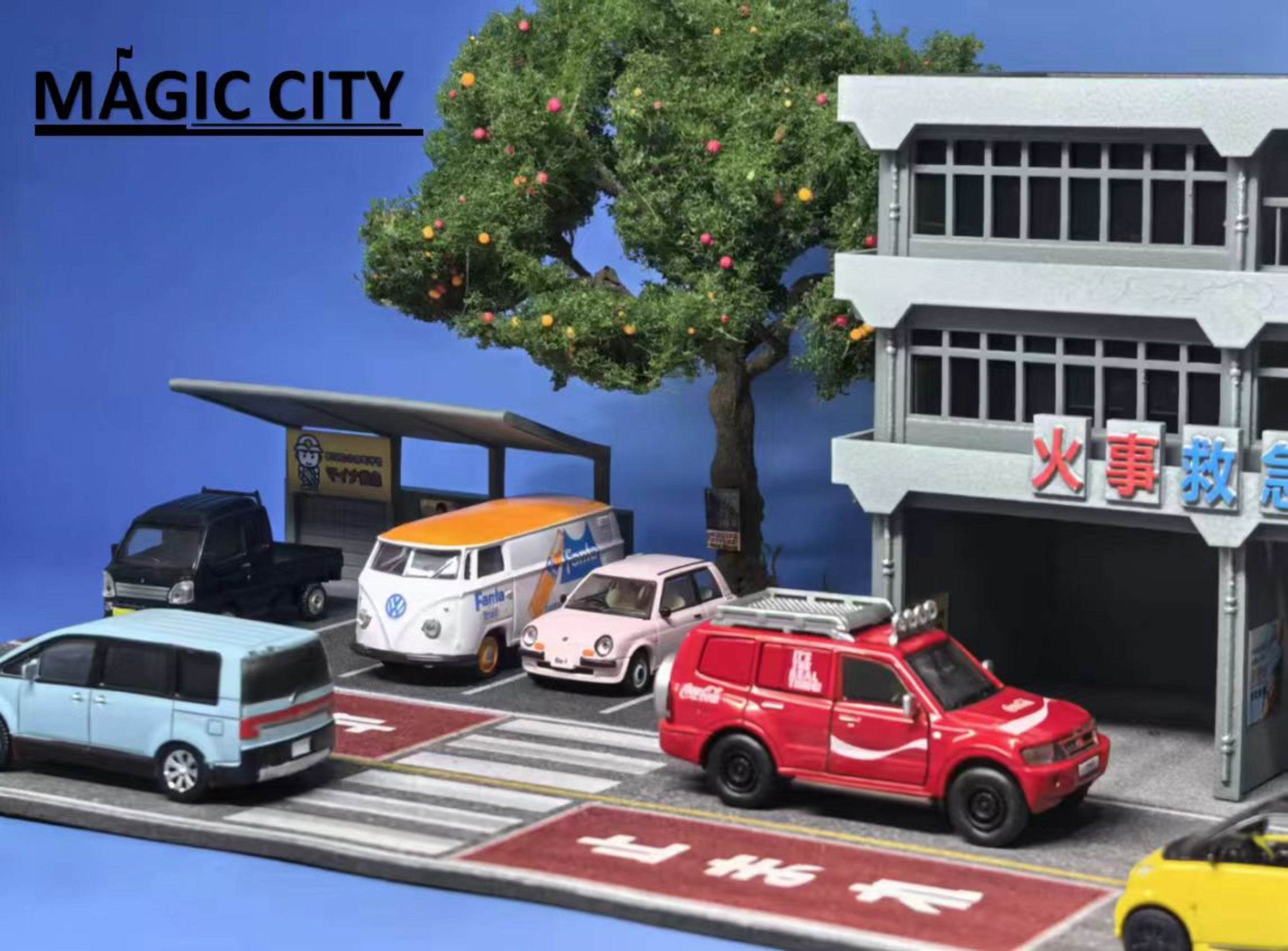 Preorder] Magic City 1:64 Japanese Fire and Rescue Team and