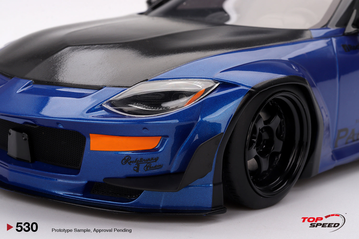 Topspeed 1:18 Nissan Z (RZ34) Pandem Seiran Blue TS0530 – Horizon