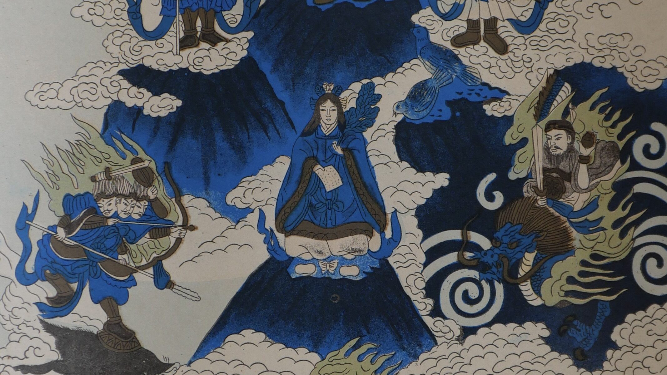 御嶽山の神さまと神霊軸 | 角笛山空間