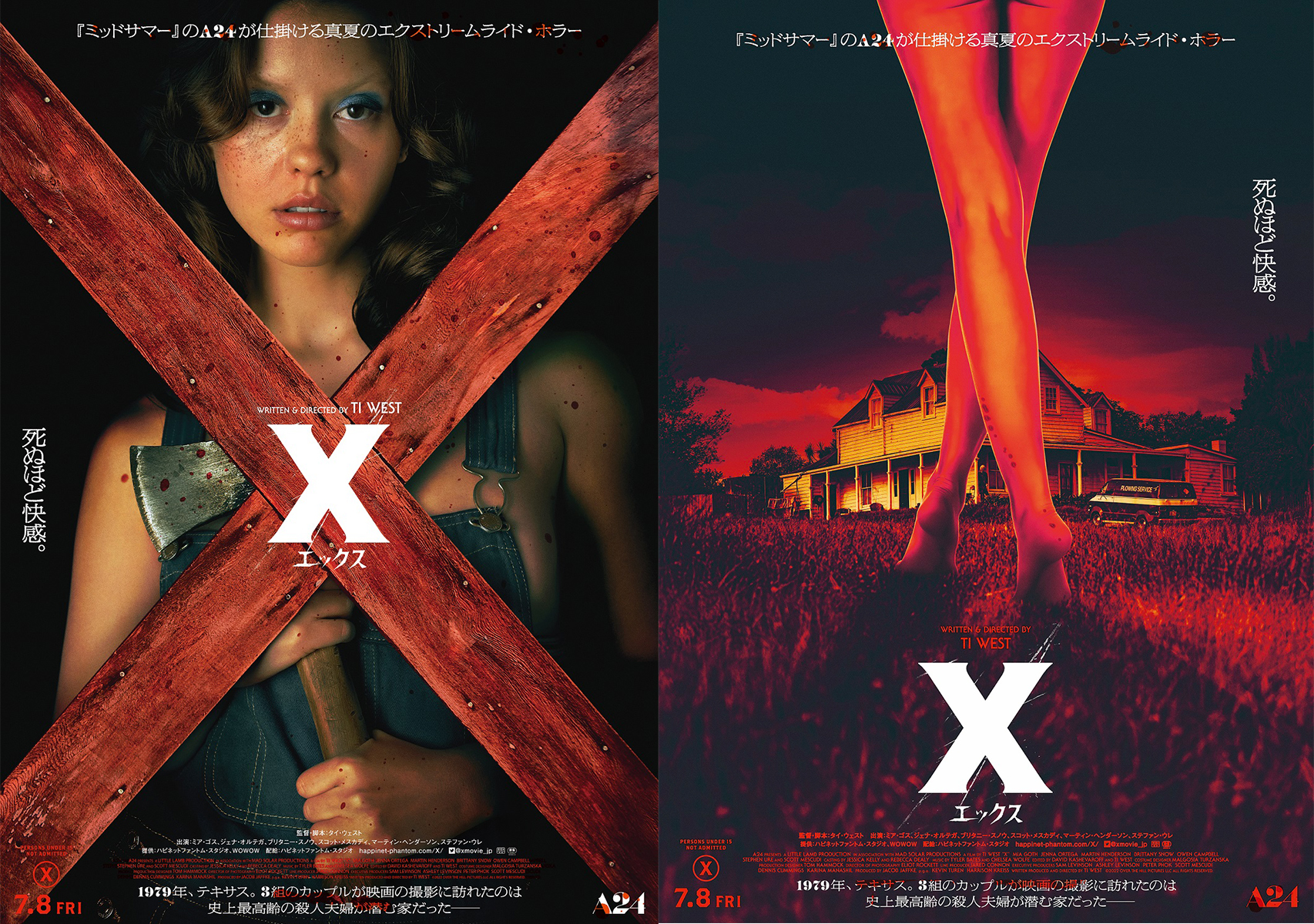 危険な年 USオリジナル映画ポスター 史上最高齢の殺人鬼夫婦”が登場