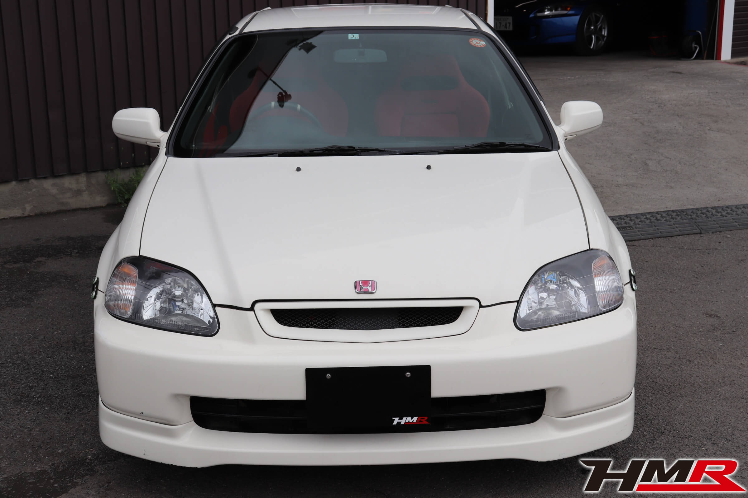 スプーンN1マフラー装着の前期型シビックタイプR(EK9)