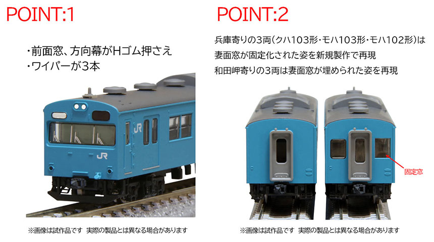 トミックス 97951 特企 103系通勤電車 和田岬線 6両セット Nゲージ