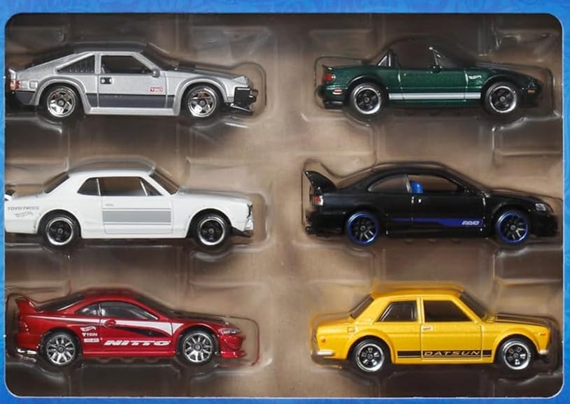 2025 Japanese 6-Car Box Set