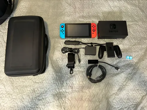 Nintendo Switch Hac-001 32gb Standard Azul E Vermelho | MercadoLivre