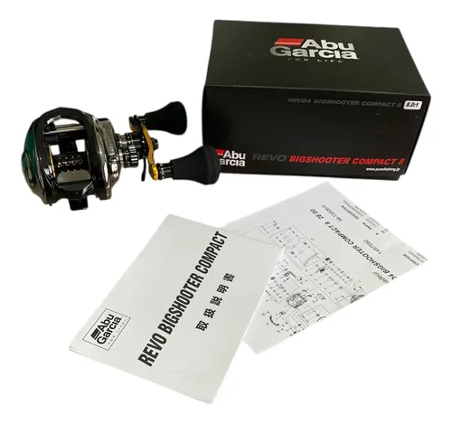 Carretilha Abu Garcia Revo Bigshooter Compact 8 - Direita Cromo