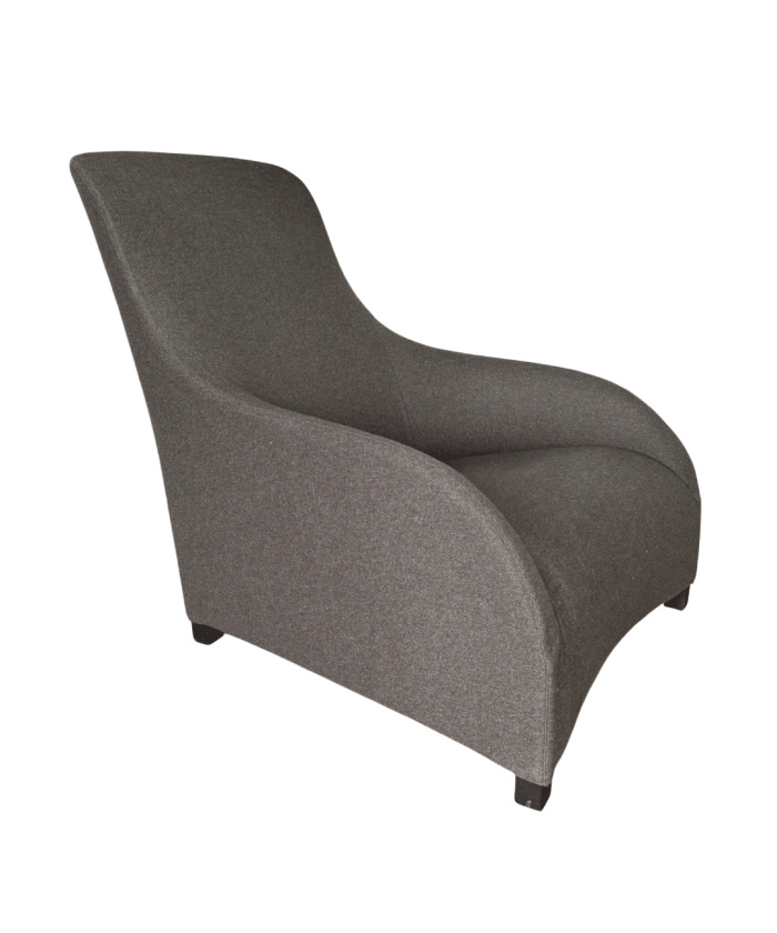 B&B Italia Maxalto Apta Kalos Armchair & Footstool by Antonio