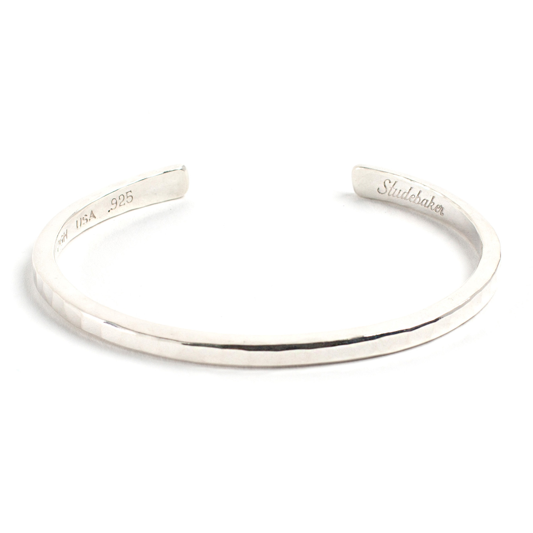 Studebaker Metals Classic Cuff - Sterling Silver / Polished