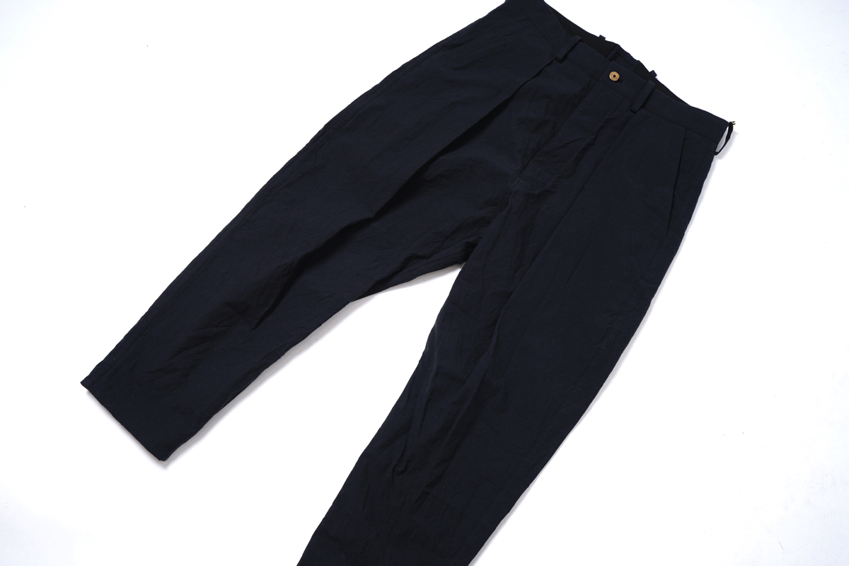 ARAKI YUU 19SS C/Ny Cropped Pants | HUES 福岡セレクトショップ
