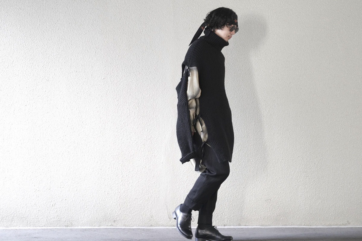 ANN DEMEULEMEESTER Knitted Turtle Neck Claudio | HUES 福岡セレクト