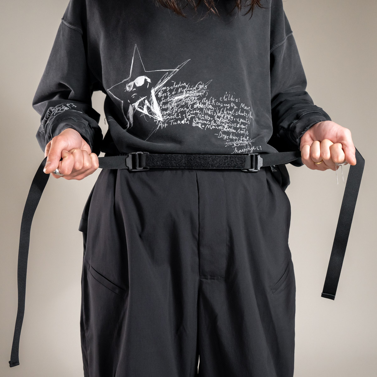 ACRONYM®-アクロニウム- 25SS Nylon Stretch Web Belt Trouser 発売