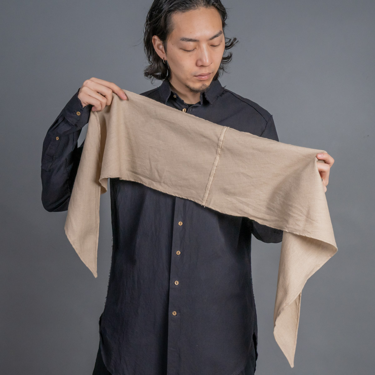 アラキユウ カシミヤスカーフ2種類入荷 | HUES 福岡セレクトショップ