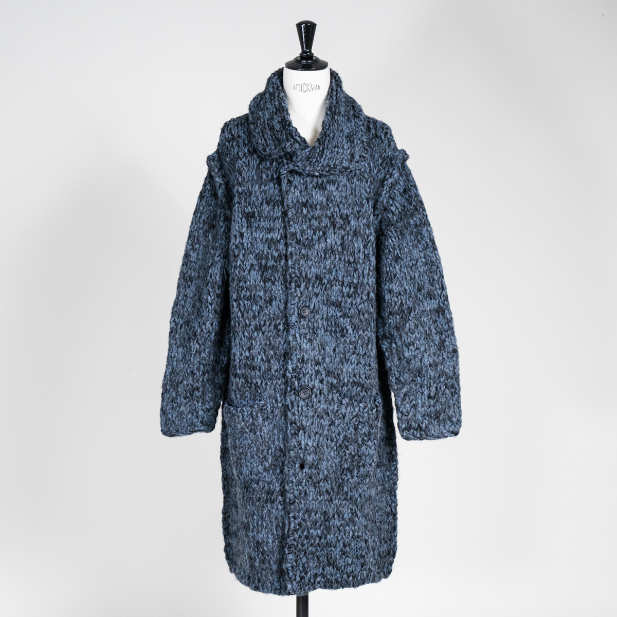YOHJI YAMAMOTO 25AW ショールカラーロングニットカーディガン | HUES