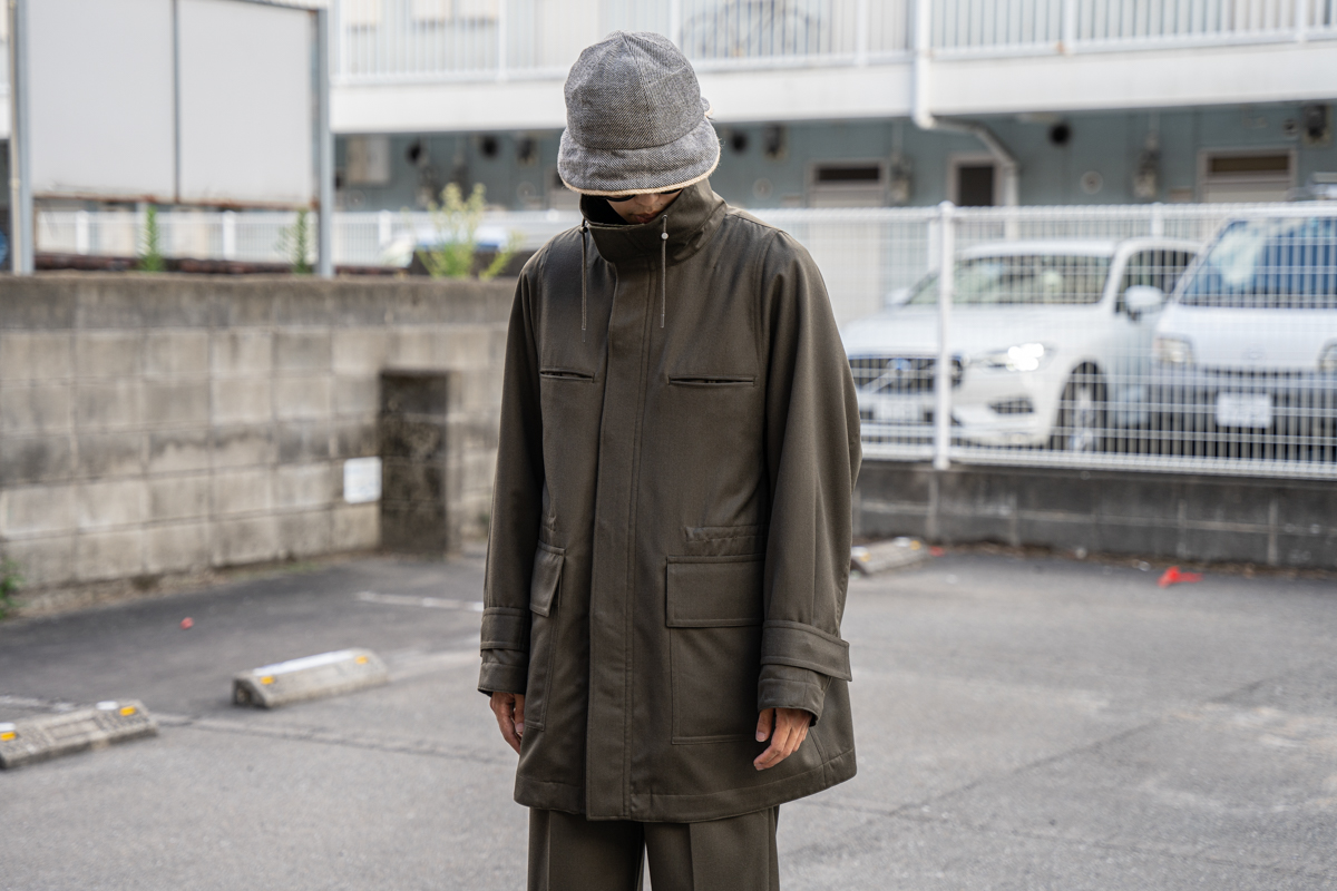 イレニサのジップコートwithライナー | HUES 福岡セレクトショップ