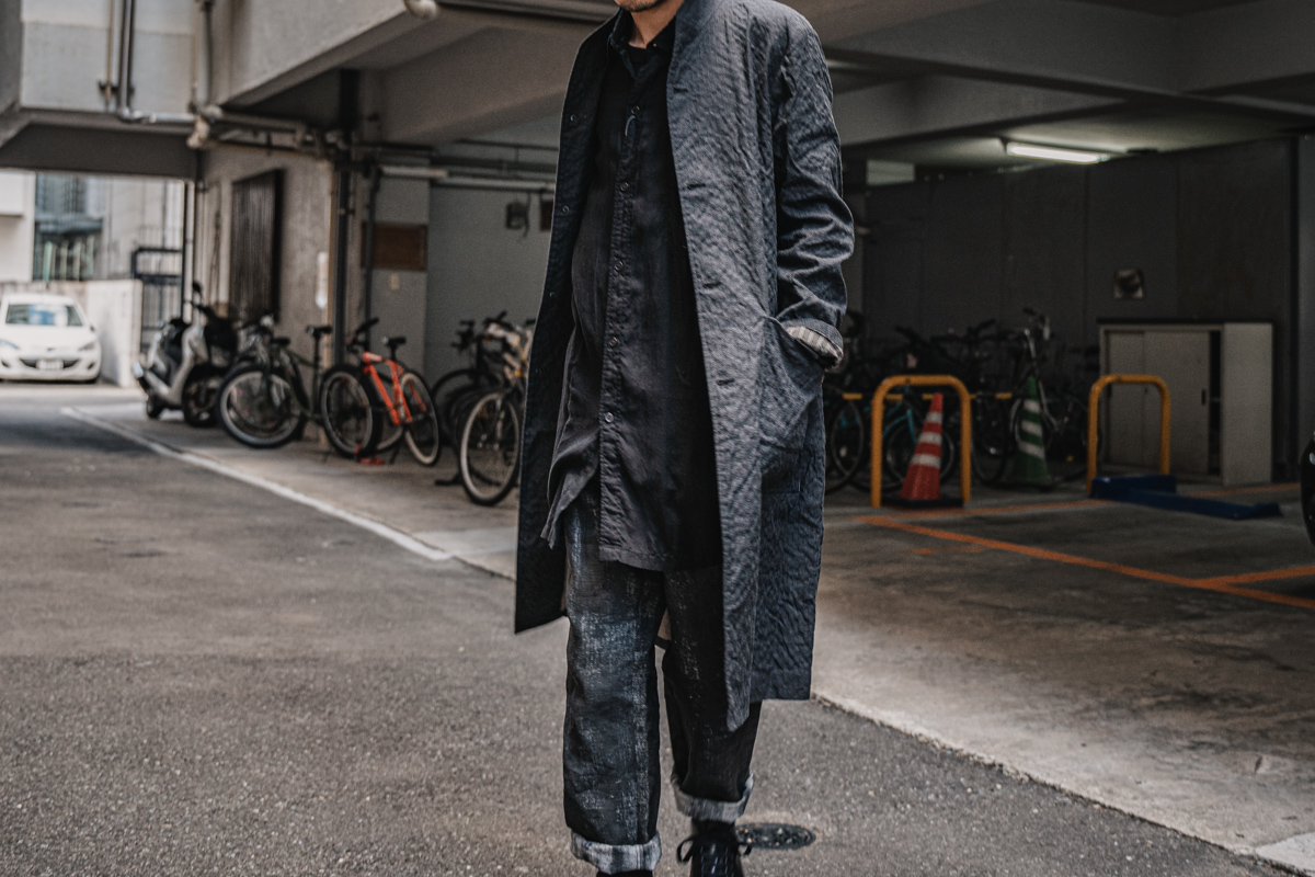 ARAKI YUU 22SS アトリエコート | HUES 福岡セレクトショップ
