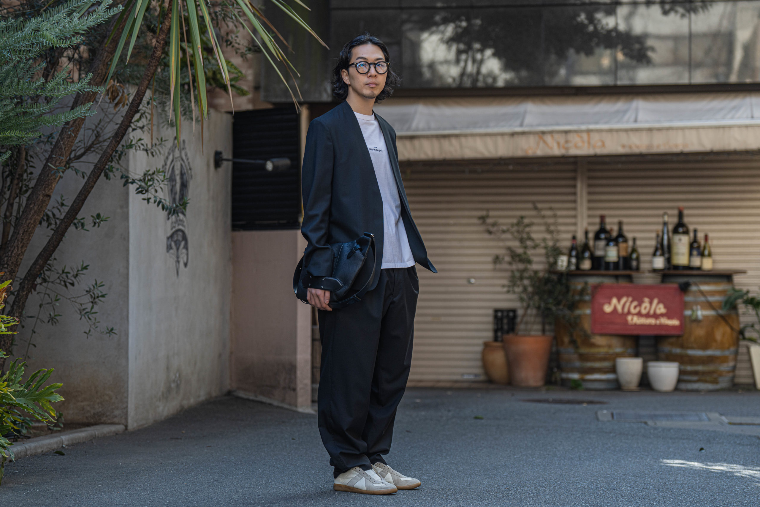 メゾンマルジェラのノーカラージャケット | HUES 福岡セレクトショップ