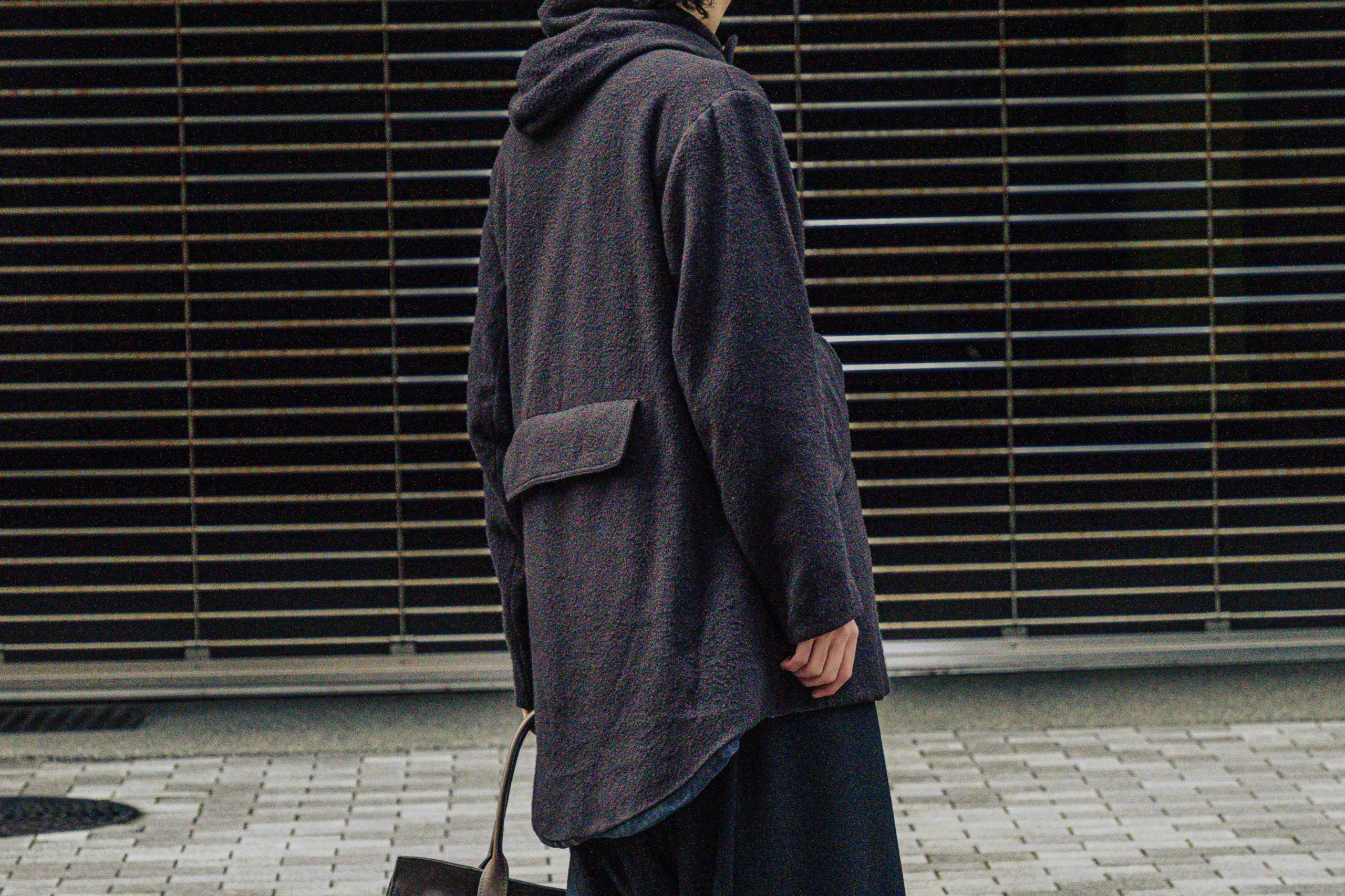 ジェフリー B.スモール コートウェイト カシミアモッズコート | HUES