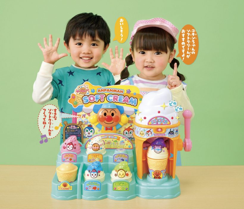 新発売「アンパンマンのソフトクリームやさん」シリーズ初！フレーバー