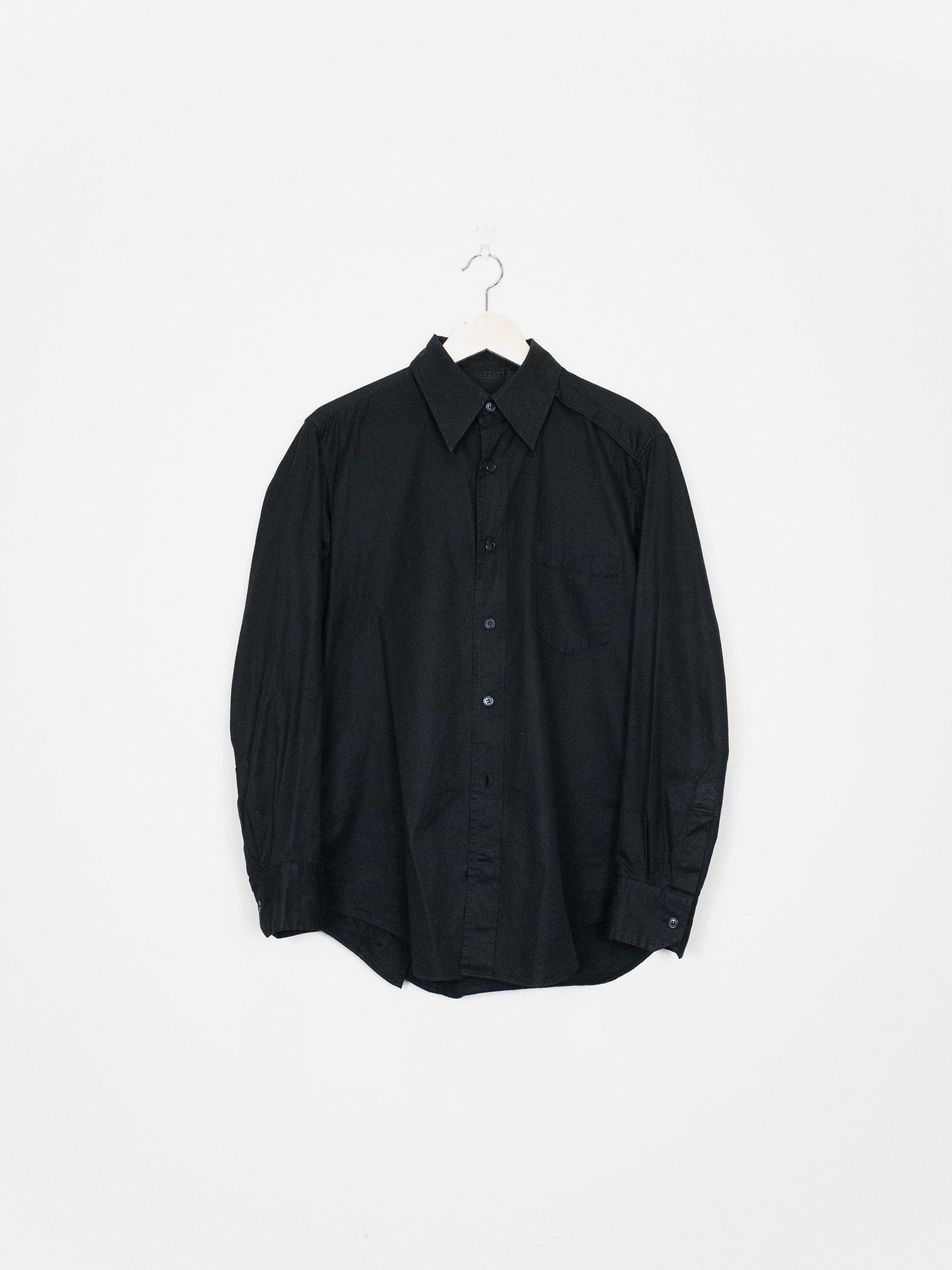 Yohji Yamamoto Y's For Men SS08 Deconstructed Slash-Back Shirt