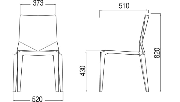 SZ-4｜藤沢工業のプラスチック椅子