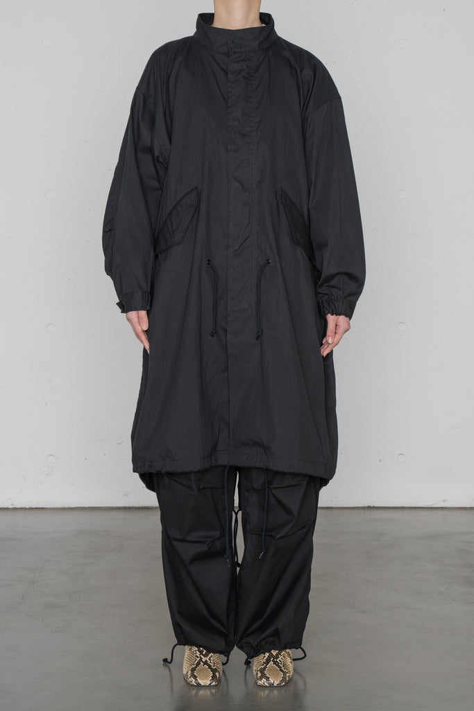 HYKE UA別注 PERTEX フィッシュテールパーカー