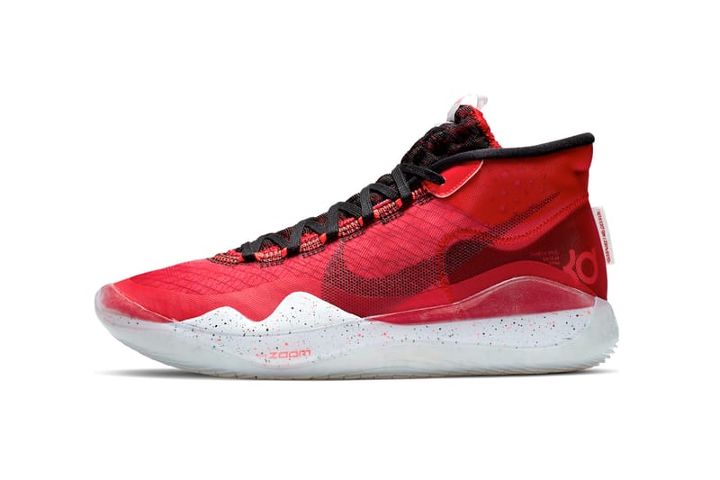 Nike Zoom KD 12 University Red/Black Release | Hypebeast