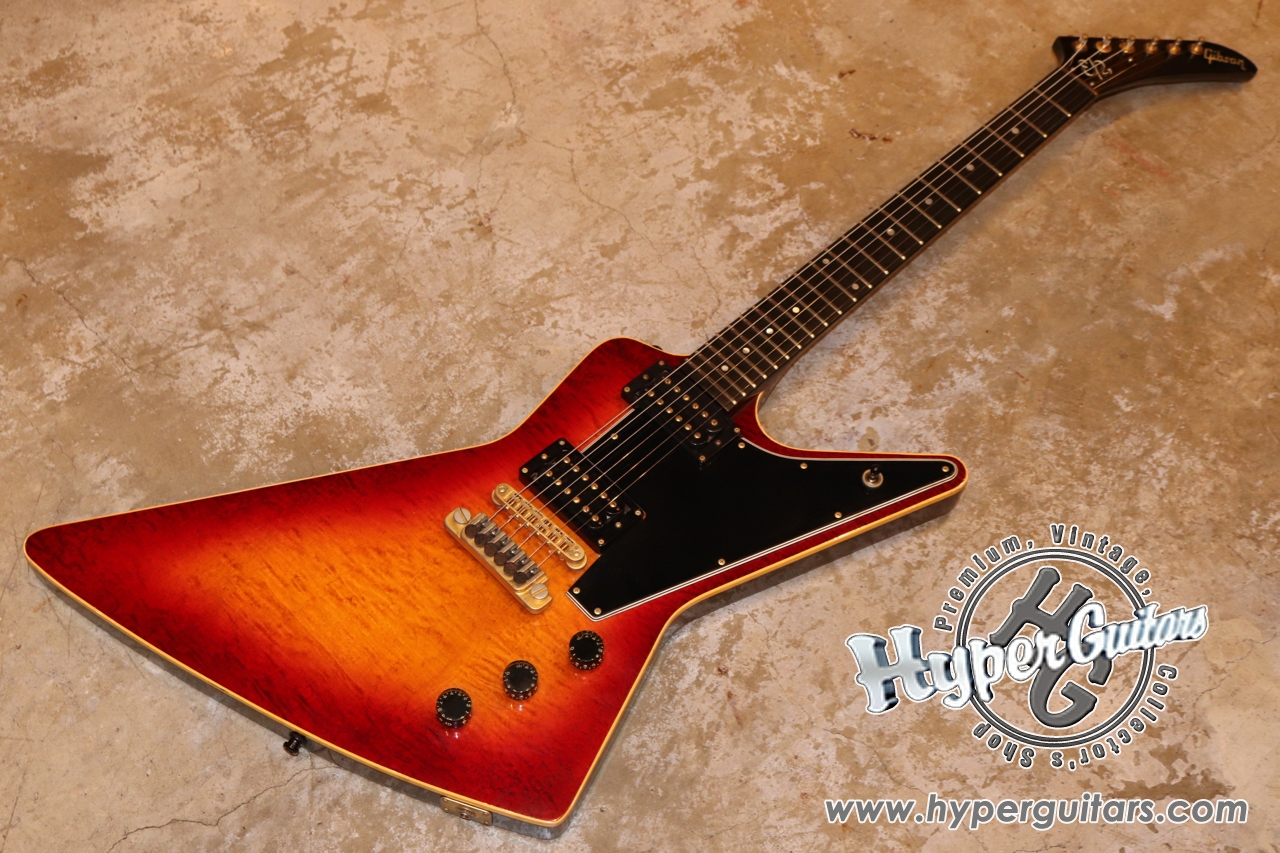 Gibson '82 Explorer II - チェリーサンバースト - ハイパーギターズ