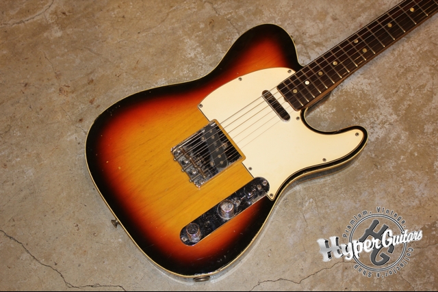 Fender '67 Custom Telecaster - サンバースト / ローズ - ハイパー