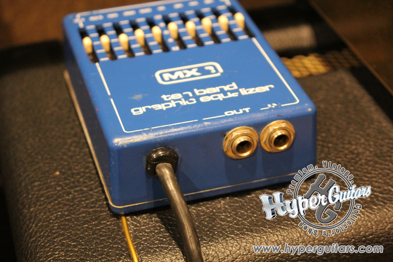 MXR 70's 10 Band Graphic Equalizer - Blue - Hyper Guitars