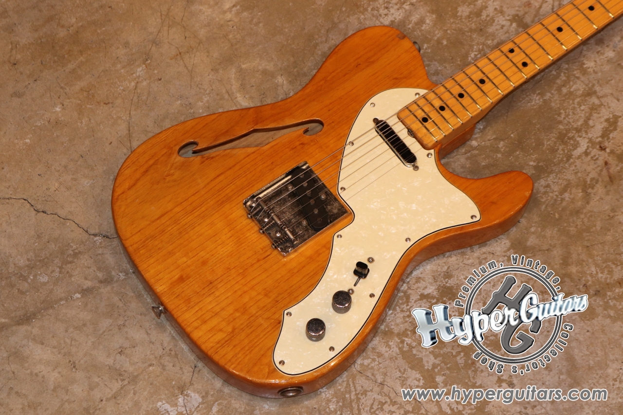 Fender '69 Telecaster Thinline - ナチュラル / メイプル - ハイパー