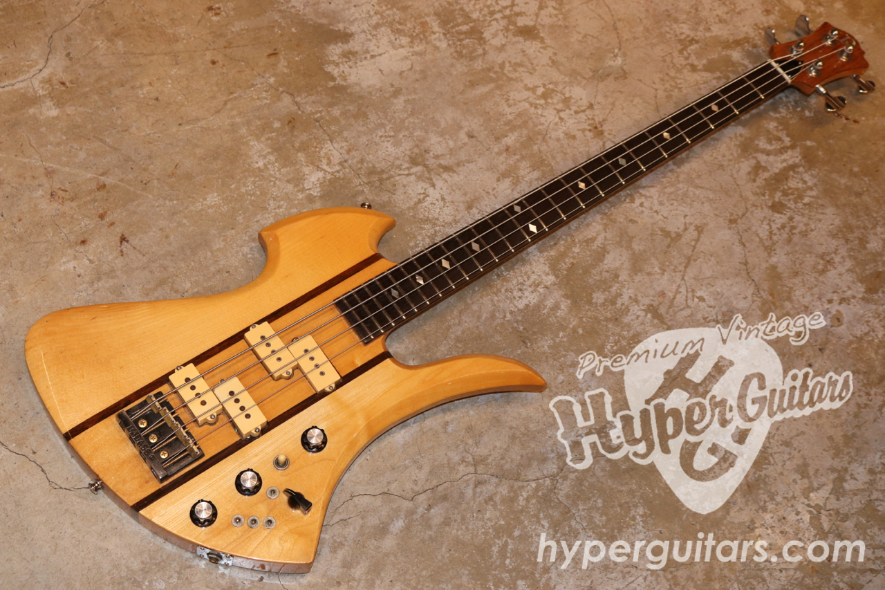 B.C.Rich '79 Mockingbird Bass - ナチュラル - ハイパーギターズ