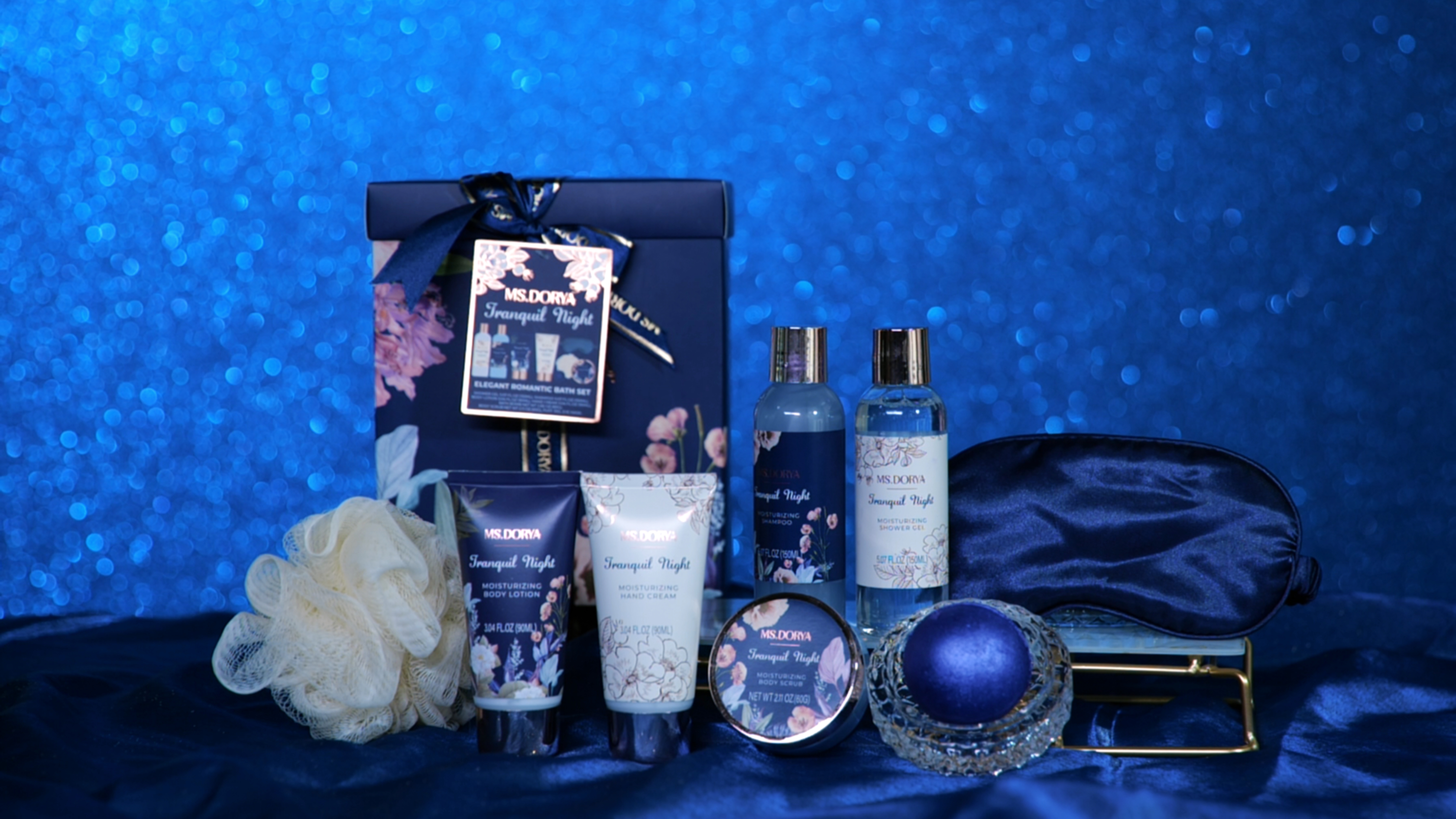 MS.DORYA Spa Gift Set for Women, 8 Pcs Bath and Body Gift Set with