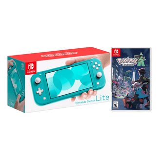 Nintendo Switch Lite Turquoise Bundle with 128GB Micro SD Card and