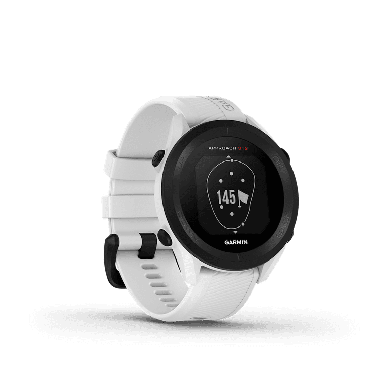 Garmin Approach S12 Bluetooth Golf Watch, 176 x 176, White