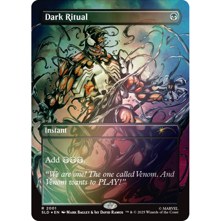 Magic the Gathering Secret Lair x Marvel's Spider-Man: Venom