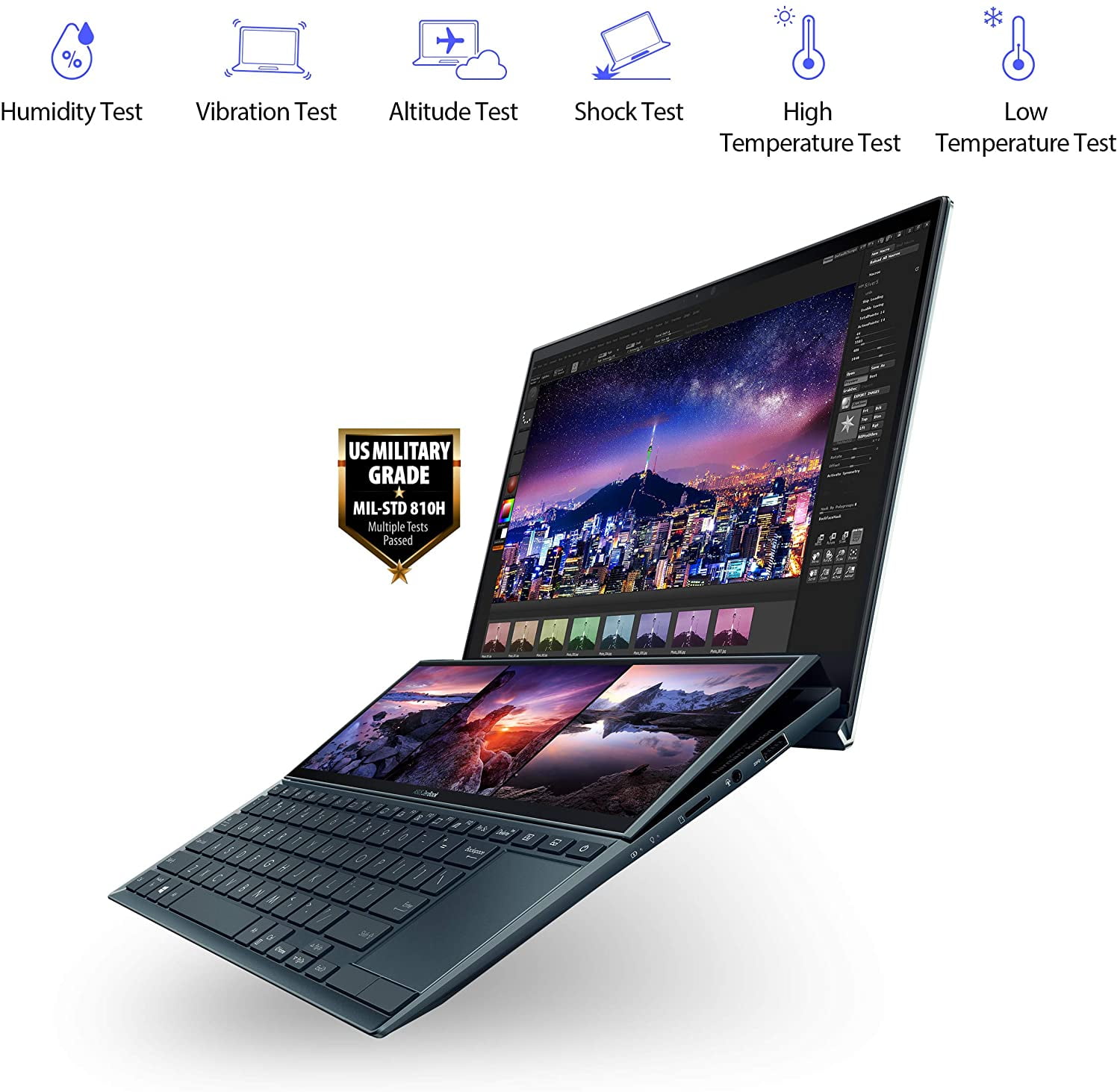 Free Shipping! \ASUS ZenBook Duo 14\\ FHD Touchscreen Notebook