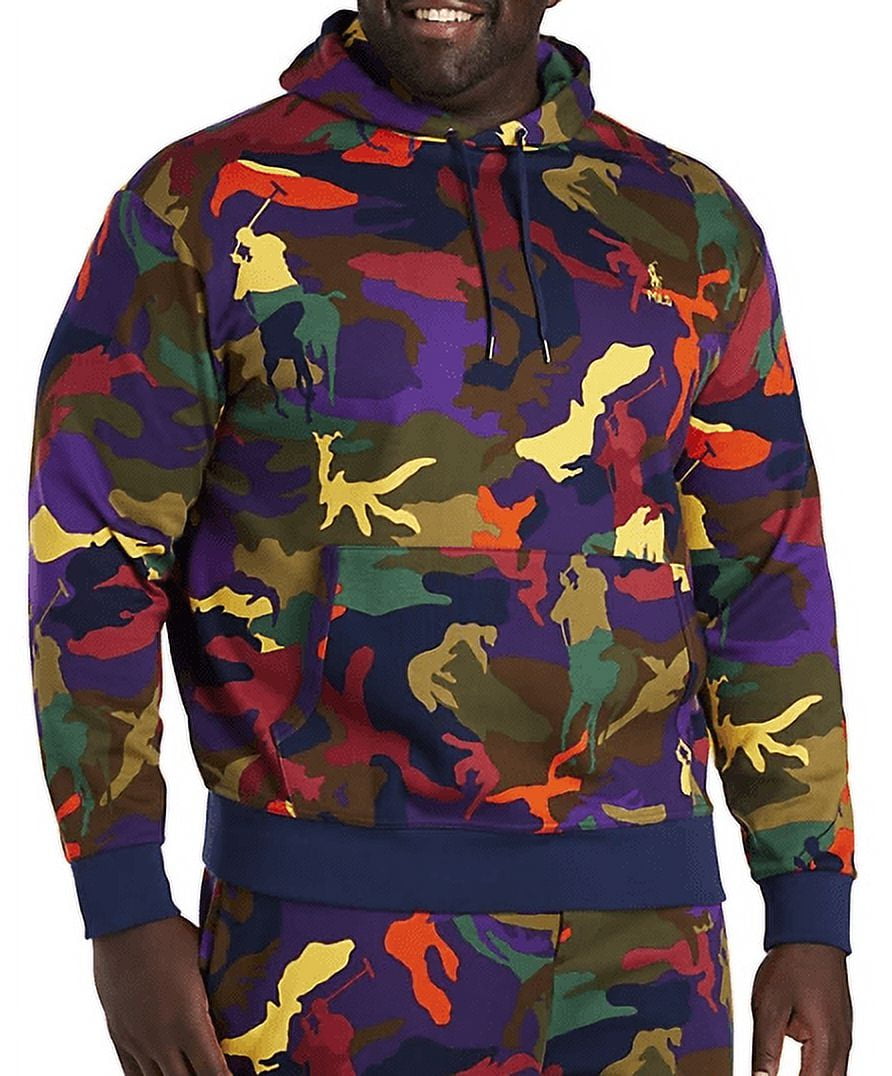 Polo Ralph Lauren Men's Camo Double-Knit Hoodie, 2XB - Walmart.com