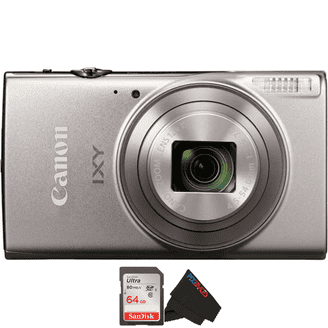 Compact Canon IXY 200 / Elph 180 Digital Camera (Silver) - Walmart.com